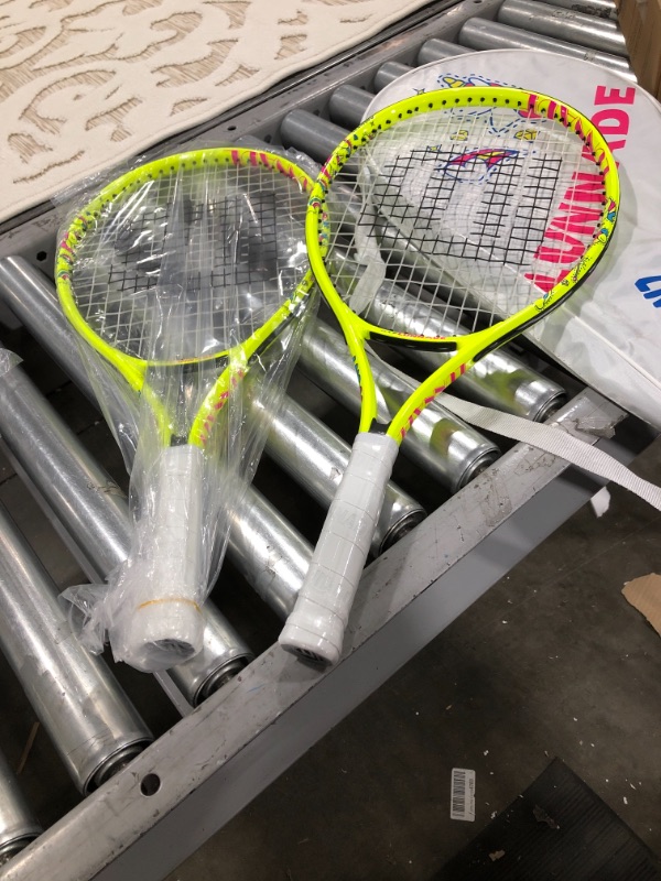 Photo 2 of 2pk | LUNNADE Tennis Rackets for Toddlers.