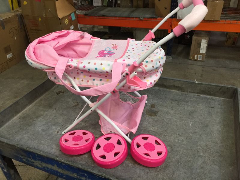 Photo 3 of Hauck Love Heart Pretend Play Baby Doll Pram Stroller
