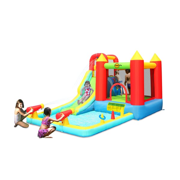 Photo 1 of  Jump and Splash Double Blaster- inflatable water park