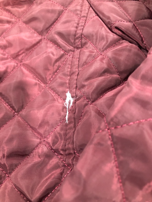 Photo 1 of LIttle Girls Burgundy Winter Jacket, 3XL