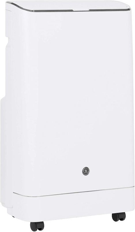 Photo 1 of GE Appliances 3-in-1, APCA12YZMW, White GE Portable Air Conditioner with Dehumidifier for Medium Rooms up to 450 sq ft, 12,000 (8,200 BTU SACC)
