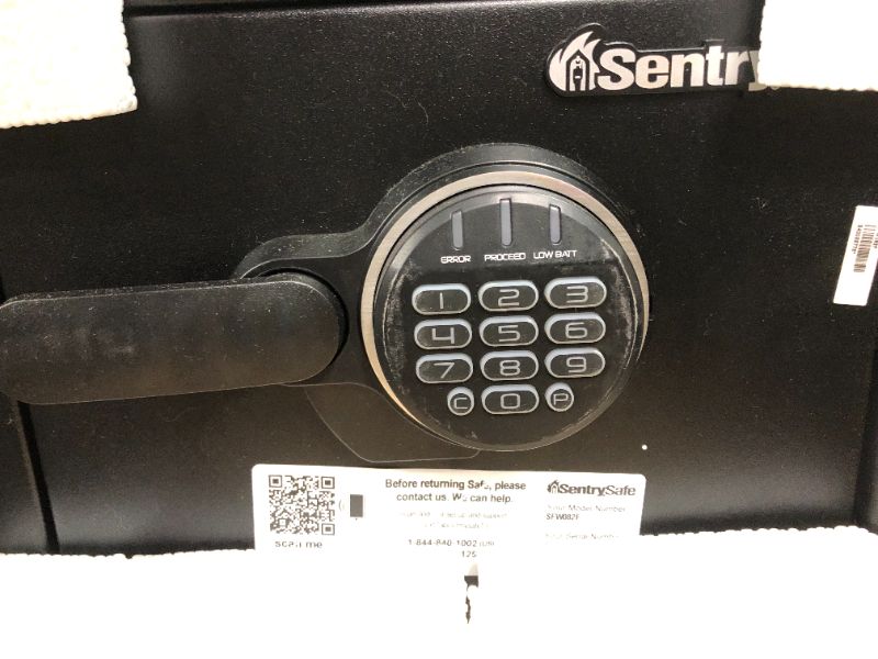 Photo 3 of Fire-Safe with Digital Keypad Access, 0.8 Cu ft, 16.3W x 19.3d x 13.7h