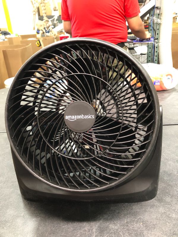 Photo 2 of AmazonBasics 3 Speed Small Room Air Circulator Fan, 11-Inch