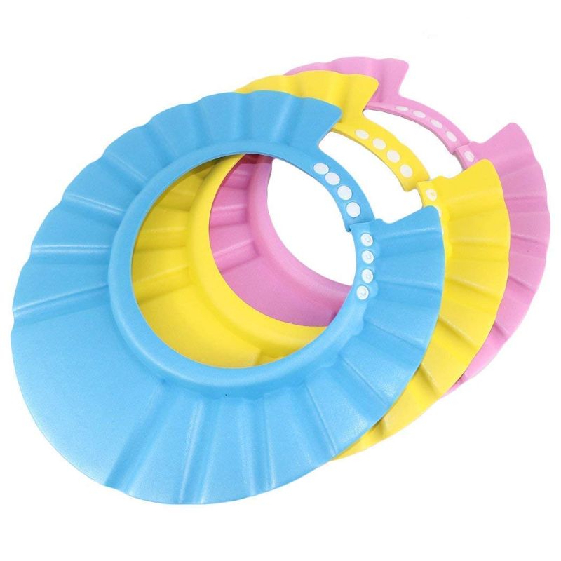 Photo 1 of Baby Shampoo Shower Protection Cap Waterproof Bathing Hat ?3 Pack?