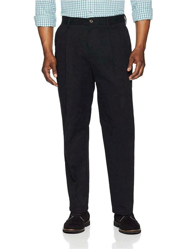 Photo 1 of Essentials Men's Classic-Fit, True Black, Size 30W x 29L