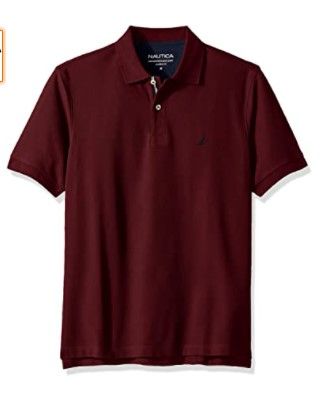 Photo 1 of Nautica Men's Classic Short Sleeve Solid Polo Shirt
