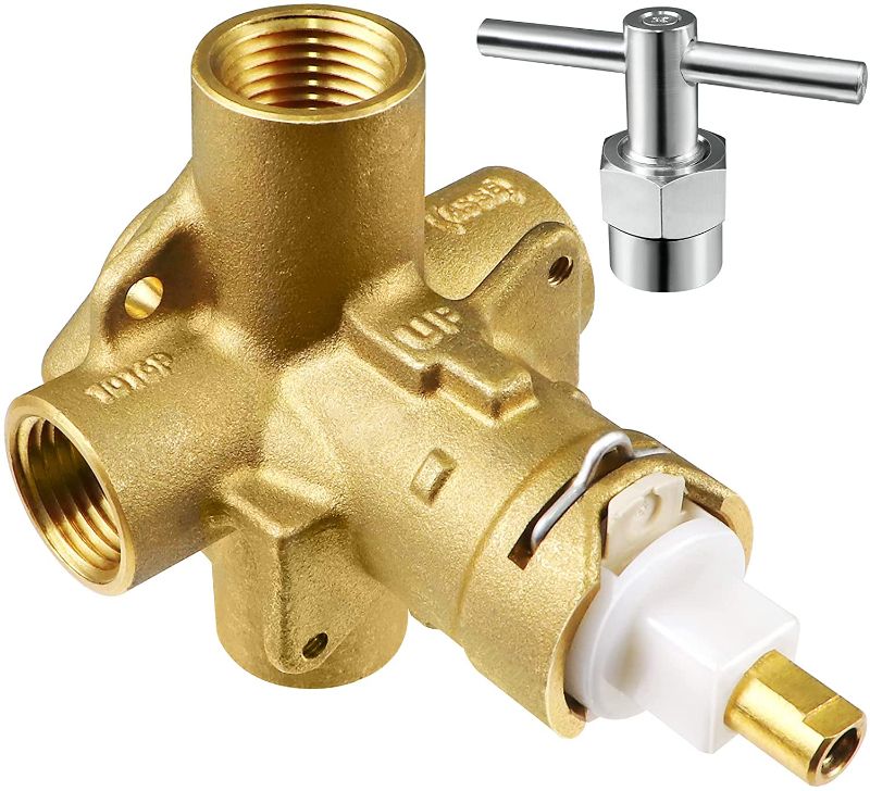 Photo 1 of 2510 Shower Posi-Temp Valve for moen, Posi-Temp Tub and Shower Single handle, Widely Applicable? 1/2-Inch IPS Connections(1222 Shower Cartridge, 104421 Cartridge Puller? Securing clip and Manual)
