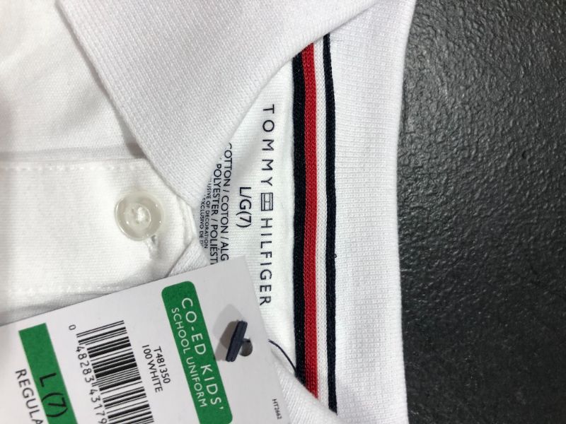 Photo 2 of Tommy Hilfiger co-ed kids Regular large polo large 7