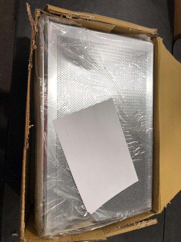 Photo 1 of Mind Reader Metal Mesh 6-Drawer Rolling Organizer, 26 1/2”H x 25”W x 15 1/4”D, White