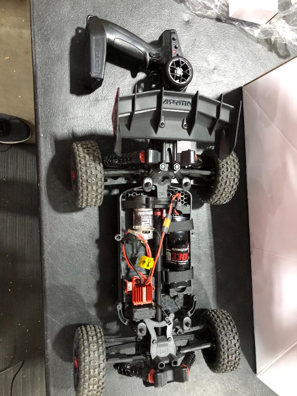 Photo 3 of ARRMA 1/10 Typhon 4X4 V3 MEGA 550 Brushed Buggy RC Truck RTR (Transmitter, Receiver, NiMH Battery and Charger Included), Green, ARA4206V3
