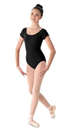 Photo 1 of Mirella Women's Princess Seam Cap Sleeve Dance Leotard Size 14 
