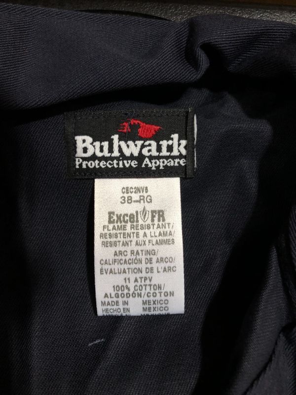 Photo 2 of Bulwark FR Men's Midweight Excel FR Classic Coverall
