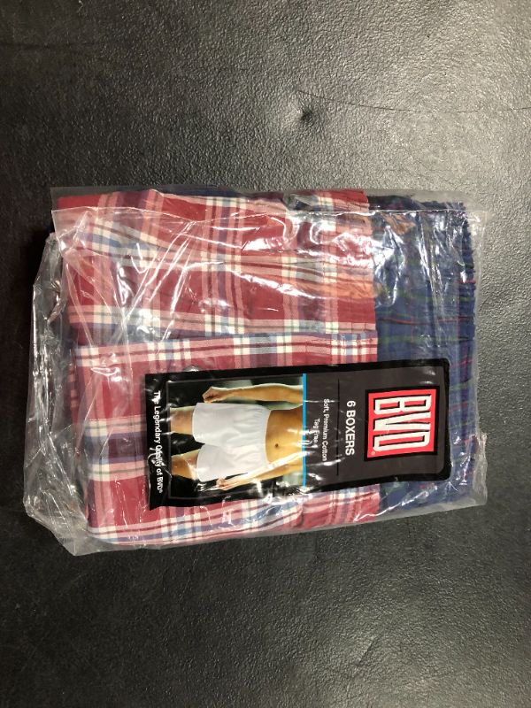 Photo 2 of Bvd Men's Underwear & Undershirts Large Boxer - Assorted Color Tartan