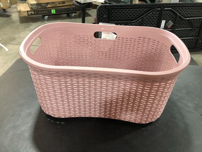 Photo 1 of Bath Clip Pink Basket 