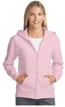 Photo 1 of Hanes Women's EcoSmart Full-Zip Hoodie Sweatshirt XL