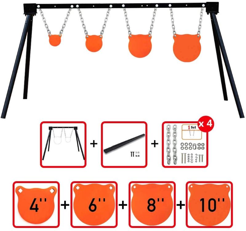 Photo 1 of Highwild Steel Target Stand AR500 Shooting Target System Complete Kit Combination (5)