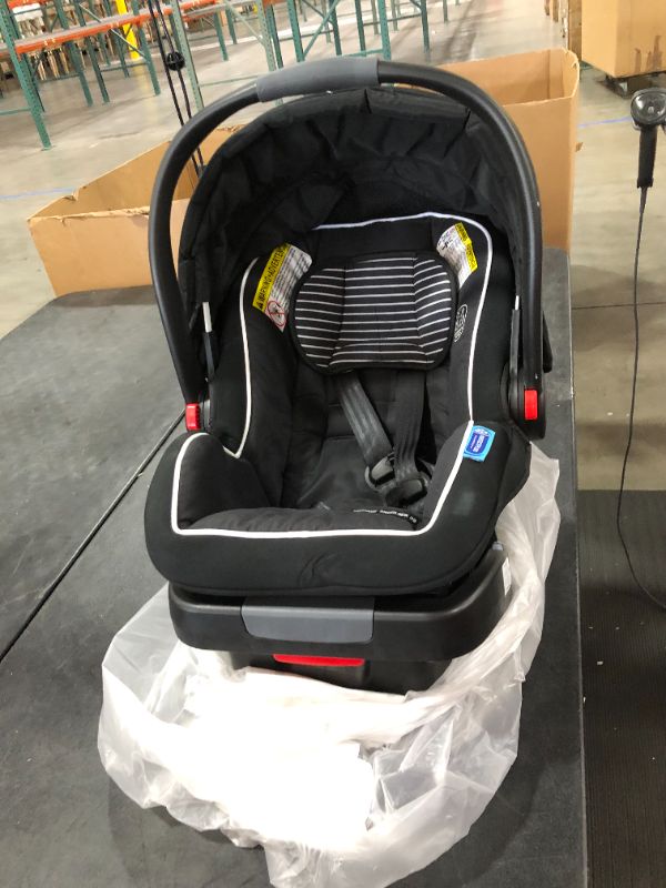 Photo 2 of Graco SnugRide SnugLock 35 XT Infant Car Seat, Studio Black