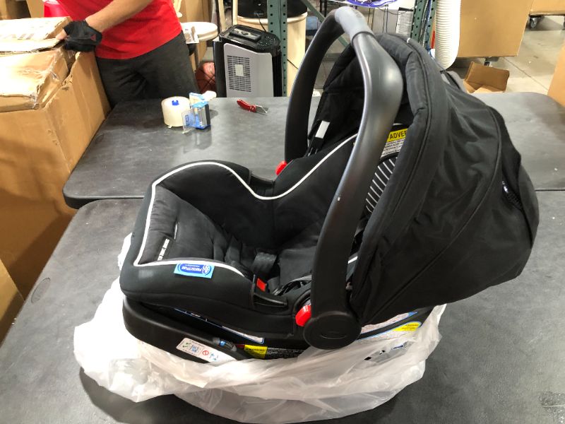 Photo 3 of Graco SnugRide SnugLock 35 XT Infant Car Seat, Studio Black