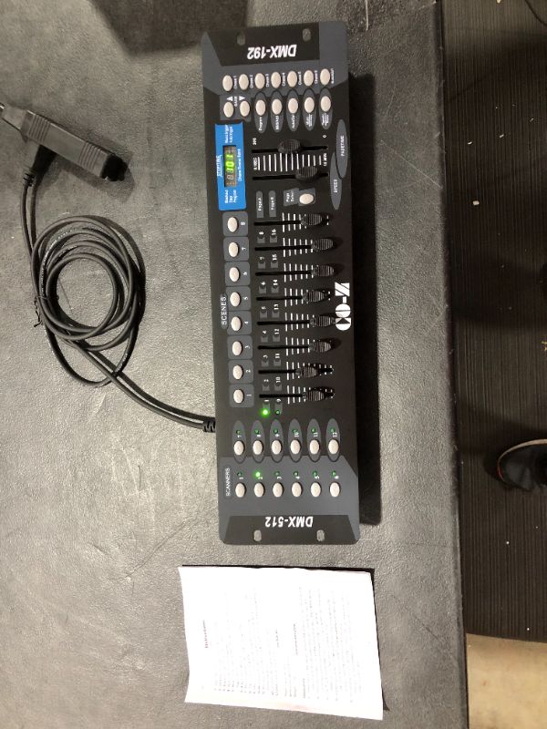Photo 1 of CO-Z 192 DMX 512 Stage DJ Light Controller Lighting Party Pub Night Club DJ KTV Moving Heads