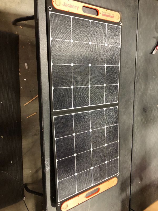 Photo 1 of Jackery SolarSaga 100W Portable Solar Panel for Explorer 160/240/500/1000 Power Station