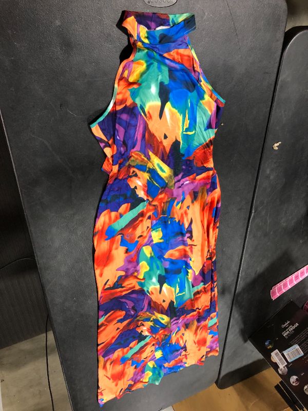 Photo 1 of Extra Large Multi Color Dress