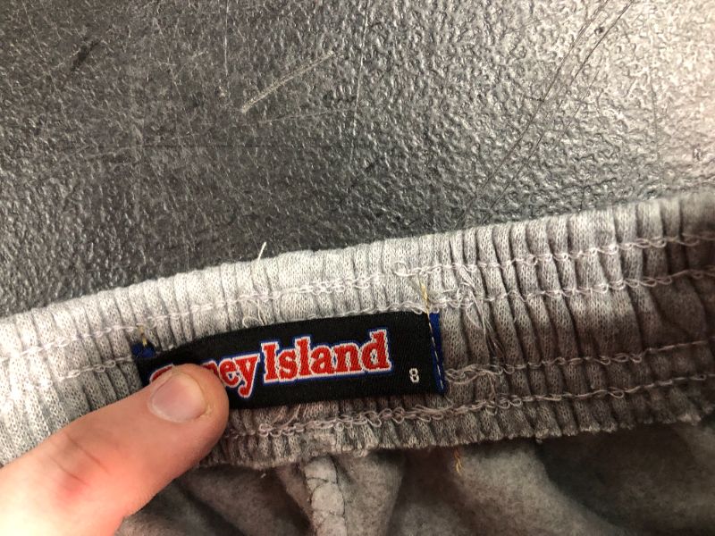 Photo 1 of Coney Island Sweatpants Size 8 Grey 