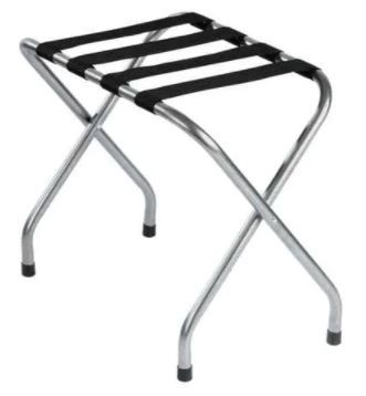 Photo 1 of 2pc Luggage Rack, Steel, 20 In H, Holds 300 lb