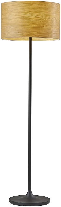 Photo 1 of Adesso 6237-12 Oslo Floor Lamp, Matte Black