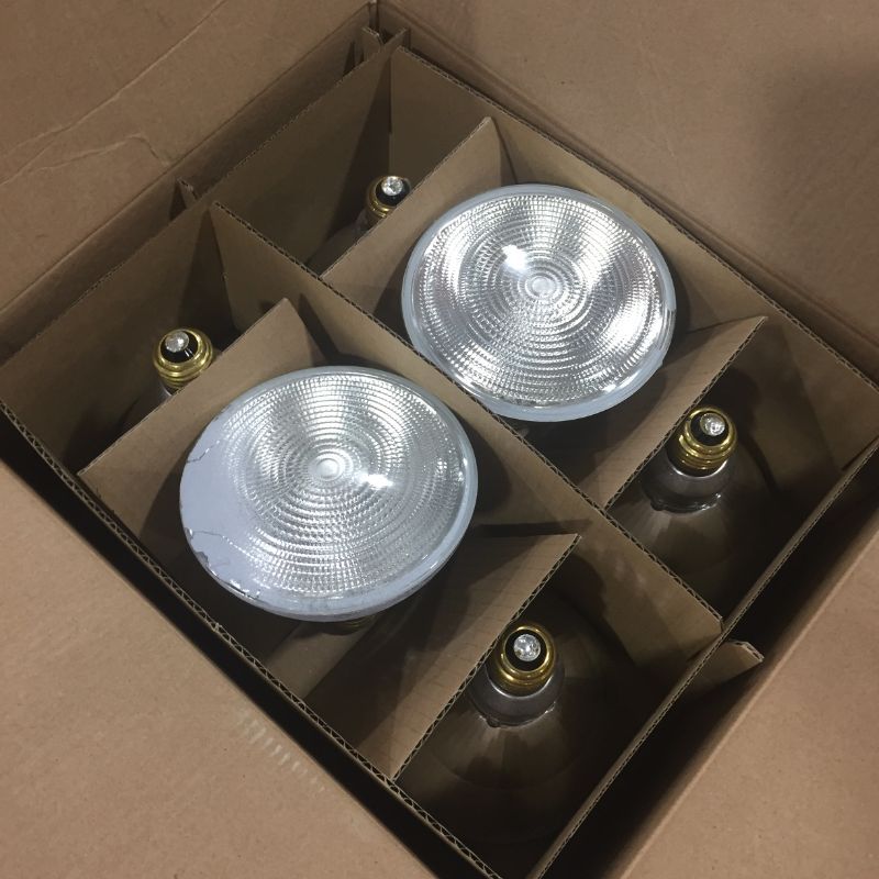 Photo 2 of 90-WATT EQUIVALENT PAR38 HALOGEN INDOOR/OUTDOOR DIMMABLE FLOOD LIGHT BULB (6-PACK)
