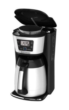 Photo 1 of BLACK+DECKER 12-Cup Programmable Coffee Maker, Thermal Carafe, CM2035B