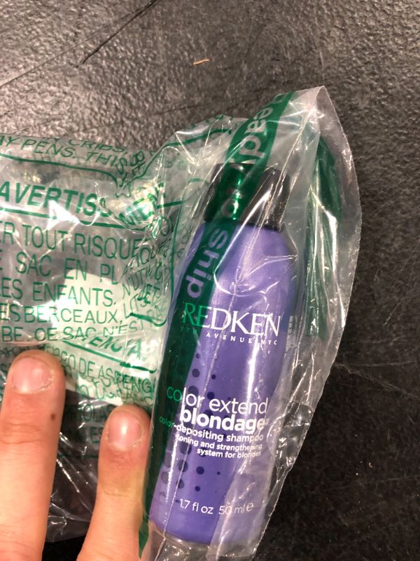 Photo 2 of Redken Color Extend Blondage Color Depositing Purple Shampoo For Blonde Hair | Hair Toner | For Blonde & Color Treated Hair | Neutralizes Brassy Tones In Blonde Hair | With Citric Acid