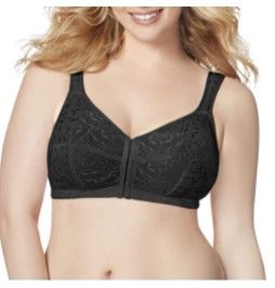 Photo 1 of JUST MY SIZE Women's Easy On Front Close Wirefree Bra MJ1107, 42DDD