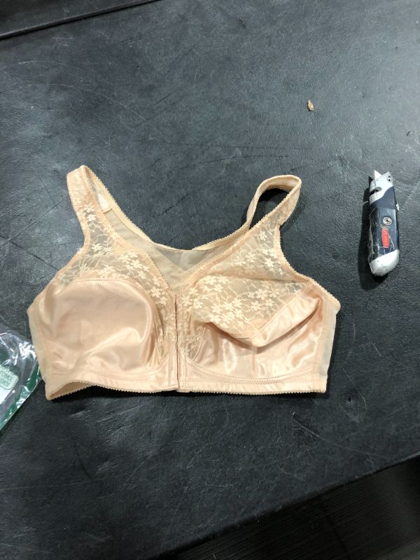 Photo 1 of Exquisite Form FULLY #5100565 Full-Coverage Posture Bra, Wire-Free, Front Closure, Lace, 36DD