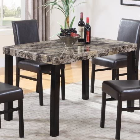 Photo 1 of Best Master Furniture Britney Dining Table Only, Espresso