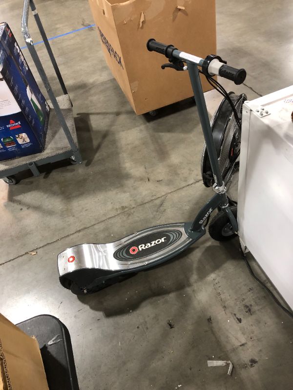 Photo 3 of Razor E300 Electric Scooter - 9" Air-filled Tires, Up to 15 mph and 10 Miles Range