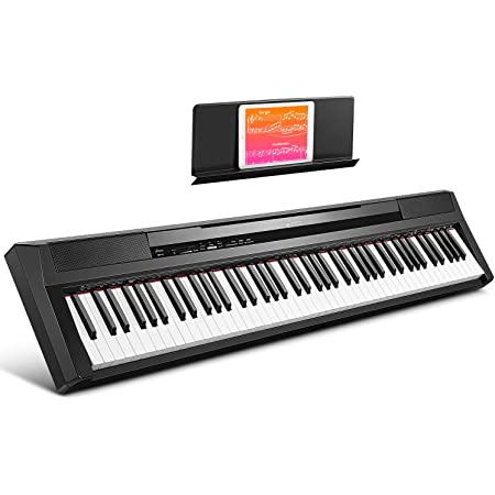 Photo 1 of Donner DEP-10 Beginner Digital Piano 88 Key Full Size Semi-Weighted Keyboard, Portable Electric Piano with Sustain Pedal, Power Supply
