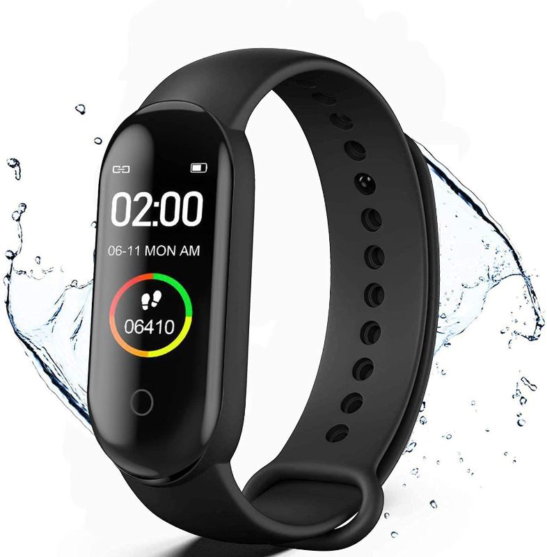Photo 1 of M4 Smart Band Fitness Tracker Watch Sport Bracelet Heart Rate Blood Pressure Smartband Monitor Health Wristband Band Bracelet?Sleep Monitor,Step Counter, Calorie Counter
