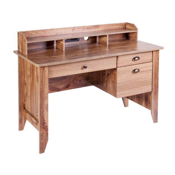 Photo 1 of Eleanor Executive Desk with Hutch, USB and Charger Hub
