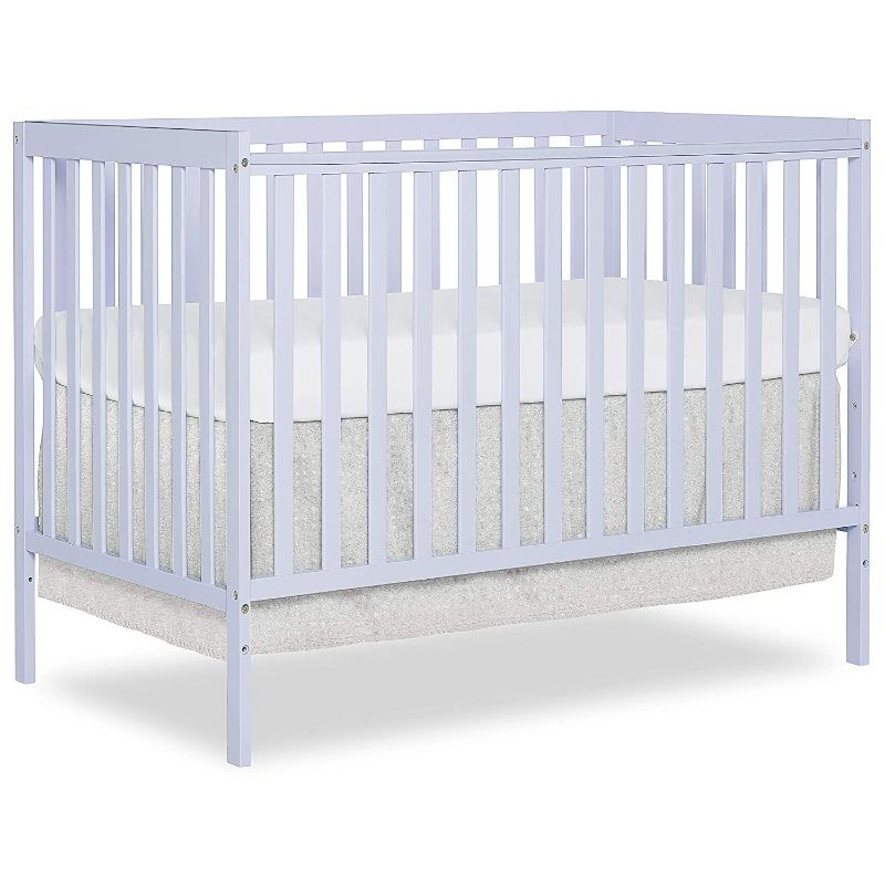 Photo 1 of Dream On Me, Synergy 5-in-1 Convertible Crib in Lavender Ice, Greenguard Gold Certified
