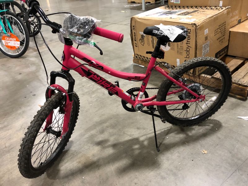 Photo 2 of BCA 20" Crossfire 6-Speed Girl's Mountain Bike, Pink/Black
