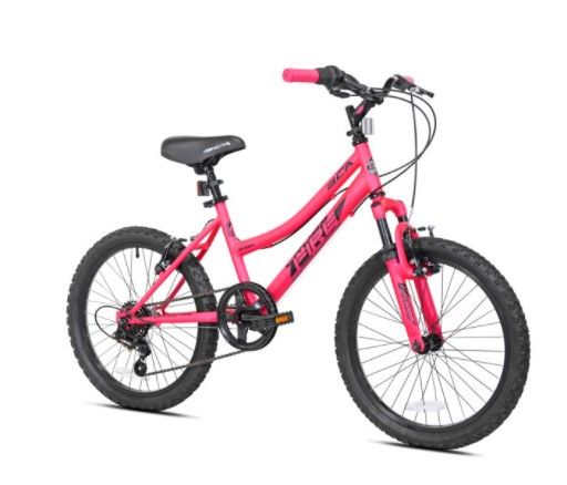 Photo 1 of BCA 20" Crossfire 6-Speed Girl's Mountain Bike, Pink/Black
