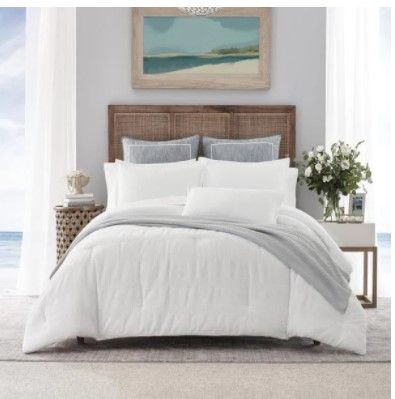 Photo 1 of California king size white comforter