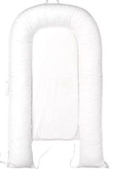 Photo 1 of Baby Lounger Cover and Baby Nest Cover, 100% Breathable Baby Nest Backup Cover -Fit for Size 31.5 x 19.6 inches Lounger(Lounger Pillow Not Included) (White)