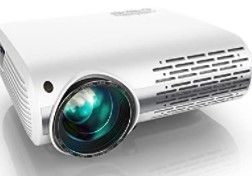 Photo 1 of YABER Y30 Native 1080P Projector 8500L Brightness Full HD Video Projector 1920 x 1080, ±50° 4D Keystone Correction Support 4k & Zoom,LCD LED Home Theater Projector Compatible with Phone,PC,TV Box,PS4