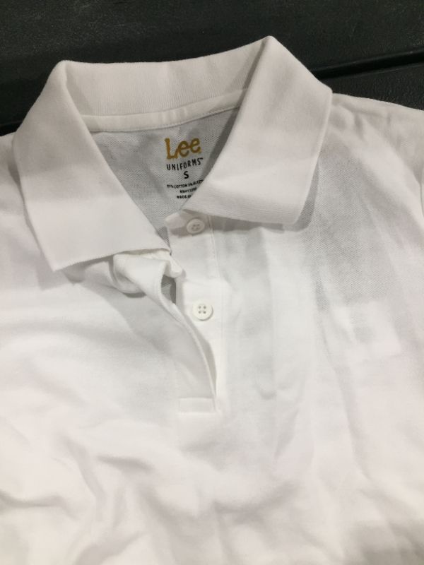 Photo 2 of Lee Uniforms Juniors' Stretch Pique Polo Shirt Size Small