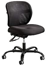 Photo 1 of Safco Products Vue Intensive-use Mesh Task Chair, Supports up to 500 Lbs., Black Seat/black Back, Black Base Saf3397bv