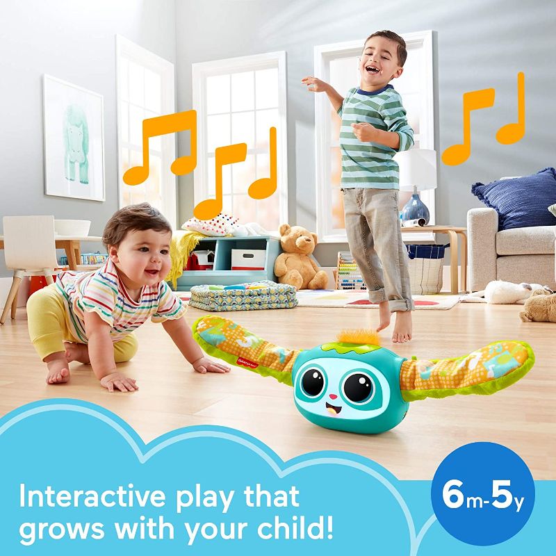 Photo 2 of Fisher-Price Rollin' Rovee, Interactive Activity Toy with Music, Lights, and Learning Content for Kids Ages 6 Months to 5 Years