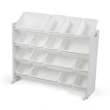 Photo 1 of Kids' Super-Size Toy Organizer White - Humble Crew
