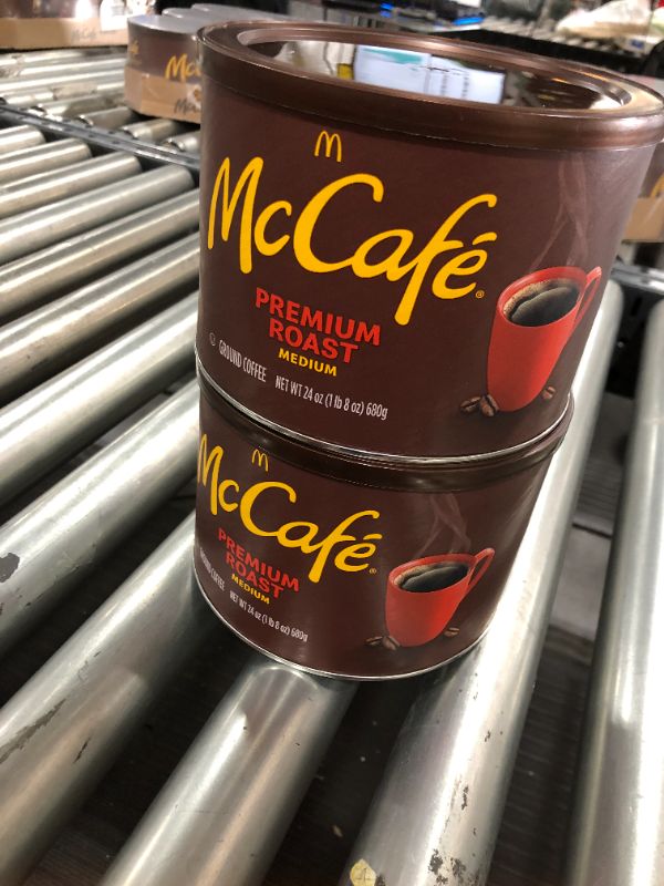 Photo 1 of 2 PACK!!! McCafé Premium Medium Roast Ground Coffee (24 oz Canister)
BB DEC 11 2021 