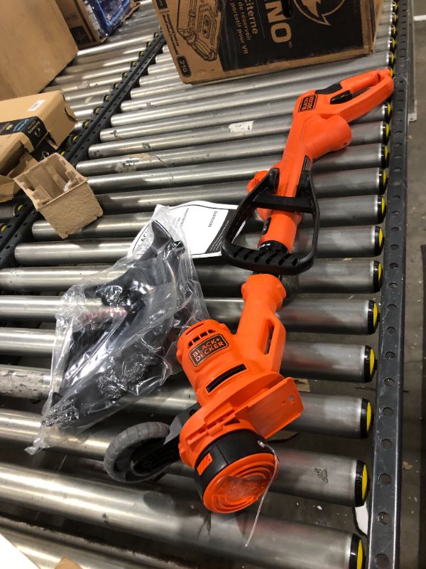 Photo 1 of BLACK+DECKER String Trimmer with Auto Feed, Electric, 6.5-Amp, 14-Inch (BESTA510)
